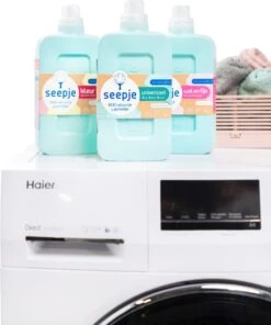 Seepje Wasfeest Pakket - 3 X Wasmiddel - 2 X Wasverzachter - Waszeep - Vlekkenverwijderaar - Natuurlijke Ingredienten - 69 Wasbeurten -Wasbenodigdheden Winkel 1002x1200 1