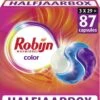 Robijn Color 3 In 1 Wascapsules - 3 X 29 Wasbeurten - Halfjaarbox