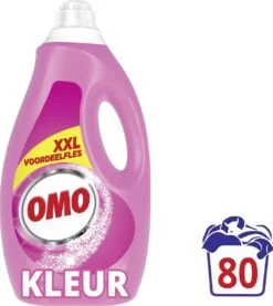Omo Kleur Vloeibaar Wasmiddel - 80 Wasbeurten - Voordeelverpakking