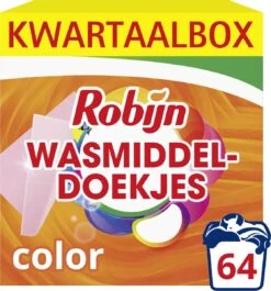 Robijn Classics Color Wasmiddeldoekjes - 4 X 16 Wasstrips - Voordeelverpakking -Wasbenodigdheden Winkel 1117x1200
