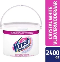 Vanish Oxi Action Crystal White Base Poeder - Voor Witte Was - 2,4 Kg -Wasbenodigdheden Winkel 1151x1200 1