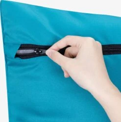 Navaris Waszak Voor Huisdieren Wasgoed - Wasnet Met Rits - Vangt Dierenharen Op Van Dekens, Handdoeken Of Beddengoed - 79 X 70,5 Cm - Blauw -Wasbenodigdheden Winkel 1191x1200 2