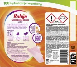 Robijn Classics Color Wasmiddeldoekjes - 4 X 16 Wasstrips - Voordeelverpakking -Wasbenodigdheden Winkel 1200x1055