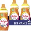 Robijn Klein & Krachtig Classics Color Vloeibaar Wasmiddel - 2 X 34 Wasbeurten - Voordeelverpakking