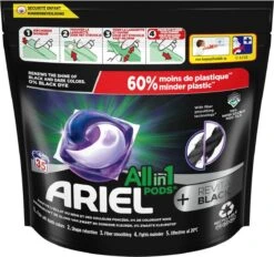 Ariel All In 1 Wasmiddel Pods + Revitablack - Wascapsules - Voor De Zwarte Was - 35 Wasbeurten