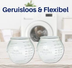 Waspakket - 6 Drogerballen - 2 Wasbollen - Maatschepje - Wasdoekje - Doseerbol - Wasbol - Doseerbollen -Wasbenodigdheden Winkel 1200x1143 1