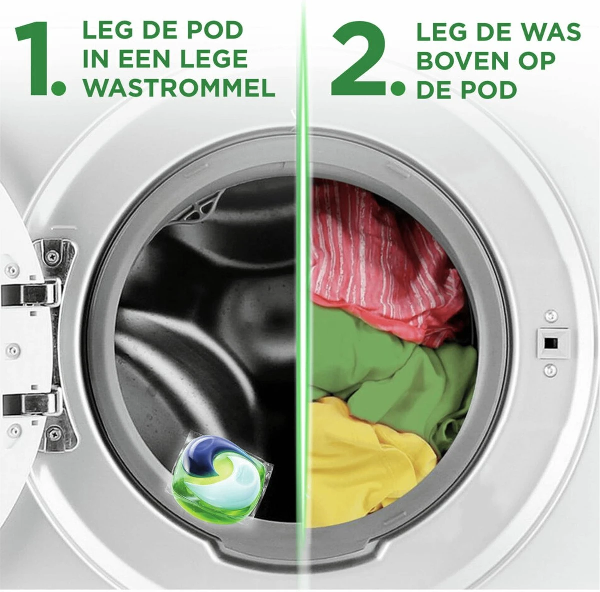 Ariel All In 1 Wasmiddel Pods + Touch Of Lenor Unstoppables - 2x50 Wasbeurten - Voordeelverpakking 2 Ariel All In 1 Wasmiddel Pods + Touch Of Lenor Unstoppables - 2x50 Wasbeurten - Voordeelverpakking - Afbeelding 2