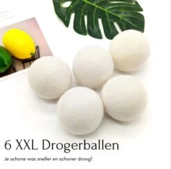 Geniet Van Gemak® | Herbruikbare Wollen Drogerballen | Wasbollen | Schaapswol | Duurzame En Energiebesparende Wasballen | 6 XL Drogerballen 13 Geniet Van Gemak® | Herbruikbare Wollen Drogerballen | Wasbollen | Schaapswol | Duurzame En Energiebesparende Wasballen | 6 XL Drogerballen -Wasbenodigdheden Winkel 1200x1191 4