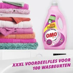 Omo Vloeibaar Wasmiddel Kleur - 100 Wasbeurten - Grootverpakking -Wasbenodigdheden Winkel 1200x1194 2
