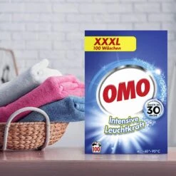 Omo Wit Waspoeder XXXL - 100 Wasbeurten - 7kg - Wasmiddel
