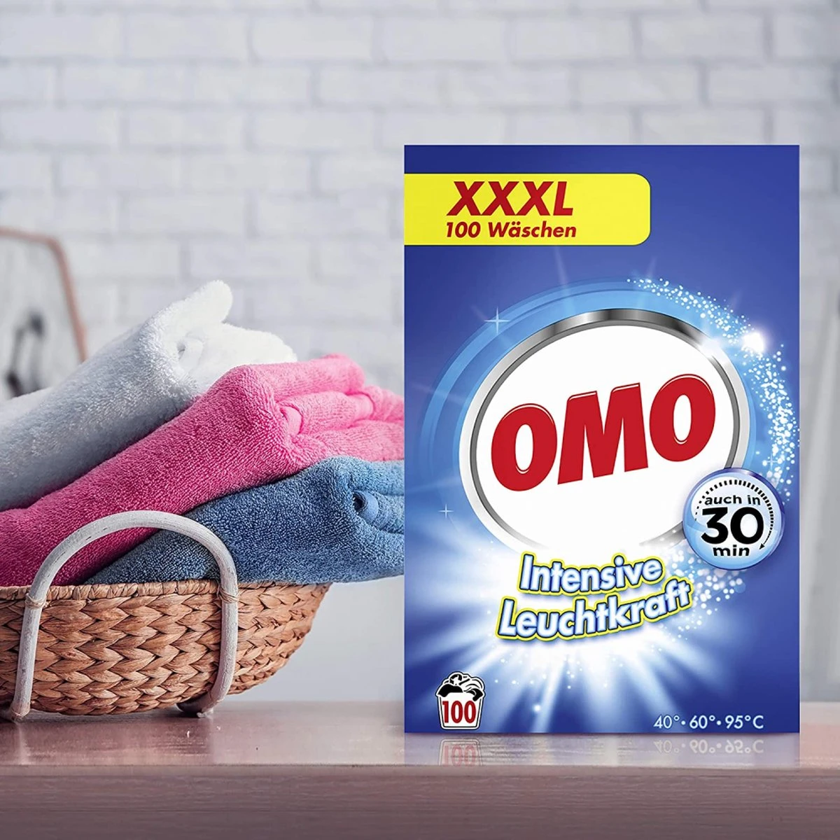 Omo Wit Waspoeder XXXL - 100 Wasbeurten - 7kg - Wasmiddel 1 Omo Wit Waspoeder XXXL - 100 Wasbeurten - 7kg - Wasmiddel