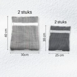 Orange85 Waszak - 4-Delige Set - Lingerie - Bh - Kleding - Met Ritssluiting - Waszakje - Groot - Klein - Wasgoed - Wasmachine - Wasnet - Polyester - Laundry Bag -Wasbenodigdheden Winkel 1200x1200 1359