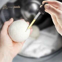 Merkloos Droger Ballen XL 8 Stuks – Zero Waste Dryer Balls - Duurzaam – Wasverzachter – Herbruikbare Drogerballen – Droogt De Was Sneller – Tiny Panda -Wasbenodigdheden Winkel 1200x1200 1451