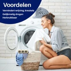 Drogerballen 6 Stuks - Wasbol - Droogballen - Herbruikbare Wasbollen - Wasverzachter - Wasdrogerballen - Doseerbol -Wasbenodigdheden Winkel 1200x1200 1504