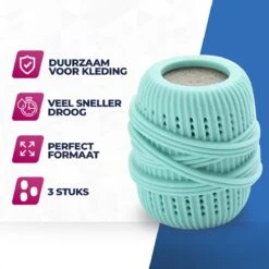 Roegaarden Drogerballen - Droogballen - Met Spons - Duurzaam - Sneller Droog -Wasbenodigdheden Winkel 1200x1200 1534