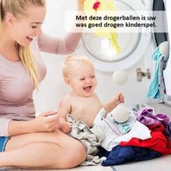 Droger Ballen Wol - Wasdroger Herbruikbare Wollen Droger Ballen - Droogballen Voor Snellere Droogtijd- Set 6 Stuks - Swilix -Wasbenodigdheden Winkel 1200x1200 1566