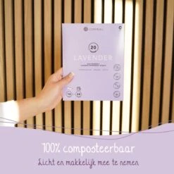Cosmeau Wasstrips 20 Wasbeurten Lavendel Wasmiddel Wasvellen Wasdoekjes Detergent Sheets Eco Laundry Strips Proefpakket - Plasticvrij Biologisch -Wasbenodigdheden Winkel 1200x1200 270