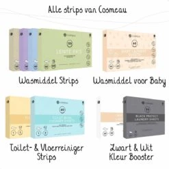 Cosmeau Wasstrips 20 Wasbeurten Lavendel Wasmiddel Wasvellen Wasdoekjes Detergent Sheets Eco Laundry Strips Proefpakket - Plasticvrij Biologisch -Wasbenodigdheden Winkel 1200x1200 273