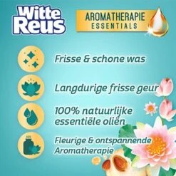 Frisse Reus Power Caps Lotus Amandel Wascapsules - Wasmiddel Capsules - Voordeelverpakking - 8 X 14 Wasbeurten -Wasbenodigdheden Winkel 1200x1200 578