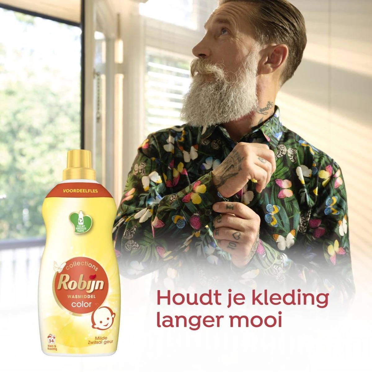 Robijn Klein & Krachtig Zwitsal Vloeibaar Wasmiddel - 2 X 34 Wasbeurten - Voordeelverpakking 6 Robijn Klein & Krachtig Zwitsal Vloeibaar Wasmiddel - 2 X 34 Wasbeurten - Voordeelverpakking - Afbeelding 6