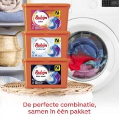 Robijn Color Black Velvet En Stralend Wit 3-in-1 Wascapsules Pakket - 3 X 15 Wasbeurten - Voordeelverpakking -Wasbenodigdheden Winkel 1200x1200 87