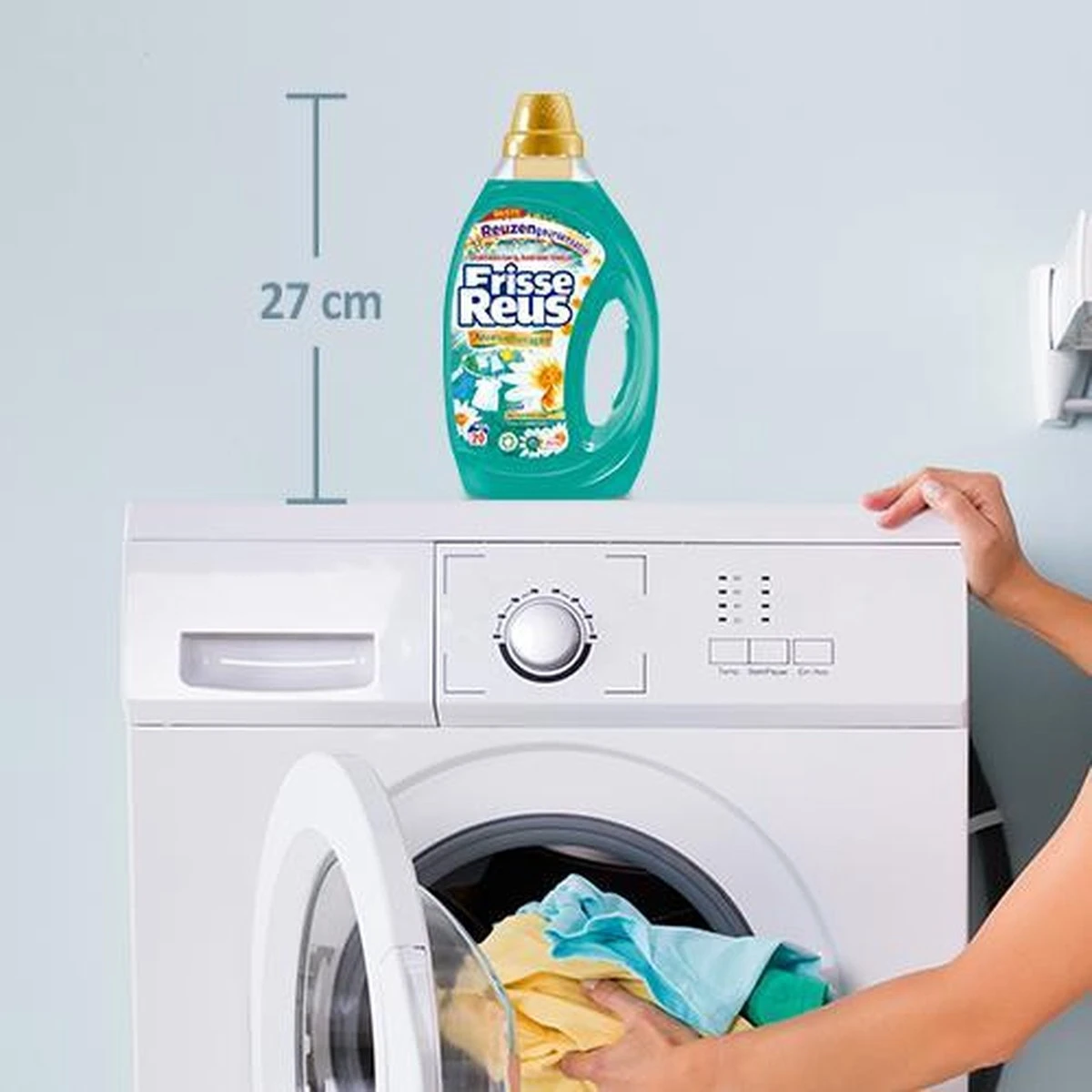 Frisse Reus Lotus Amandel Gel Vloeibaar Wasmiddel - Witte Was - Voordeelverpakking - 120 Wasbeurten 15 Frisse Reus Lotus Amandel Gel Vloeibaar Wasmiddel - Witte Was - Voordeelverpakking - 120 Wasbeurten - Afbeelding 15