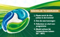 Persil® Persil 4in1 Discs Universal Wascapsules - Wasmiddel Capsules - Voordeelverpakking - 5 X 25 Wasbeurten -Wasbenodigdheden Winkel 1200x742 7
