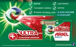 Ariel Wasmiddel Pods + Ultra Vlekverwijderaar - 4 X 28 Wasbeurten - Voordeelverpakking -Wasbenodigdheden Winkel 1200x742 8