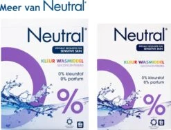 Neutral 0% Kleur Parfumvrij Waspoeder - 18 Wasbeurten - 1,188 Kg - Wasmiddel -Wasbenodigdheden Winkel 1200x913