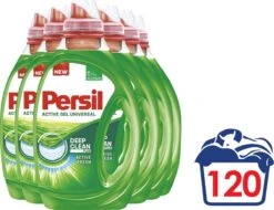 Persil® Persil Active Gel Universal - Vloeibaar Wasmiddel - Voordeelverpakking - 6 X 20 Wasbeurten -Wasbenodigdheden Winkel 1200x923 1