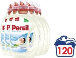 Persil® Persil Sensitive Gel - Vloeibaar Wasmiddel - Baby En Gevoelige Huid - Voordeelverpakking - 6 X 20 Wasbeurten -Wasbenodigdheden Winkel 1200x923