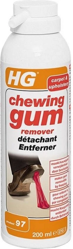 HG Chewing Gum Remover (HG Product 97) - 200ml - Bevriest Kauwgom -Wasbenodigdheden Winkel 354x1200