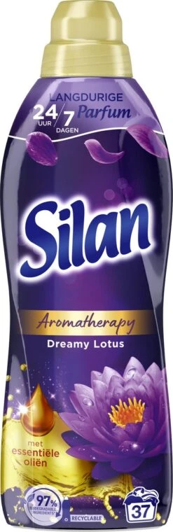 Silan Aroma Therapy Dreamy Lotus Wasverzachter - 6 X 37 Wasbeurten - Voordeelverpakking -Wasbenodigdheden Winkel 390x1200