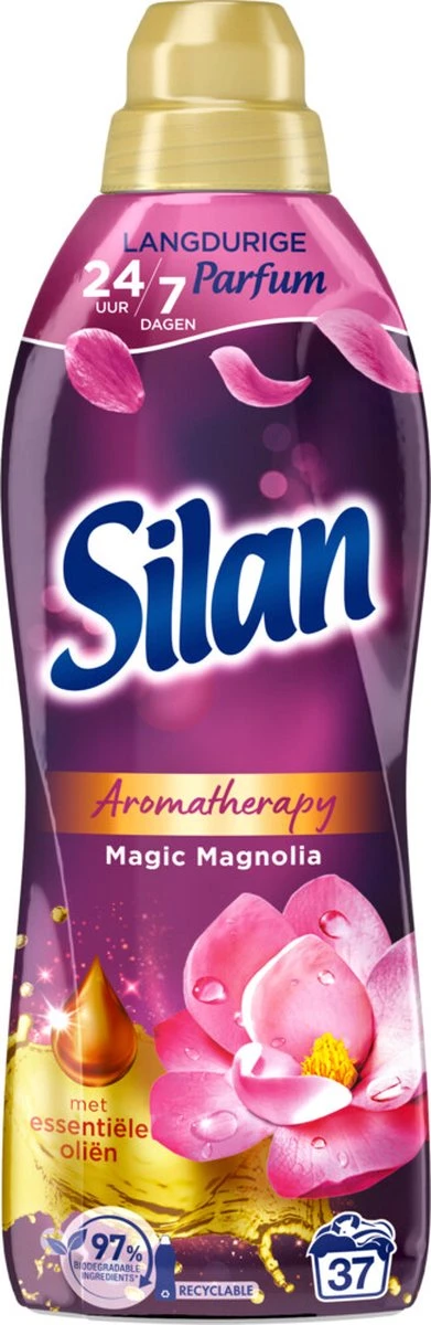 Silan Aroma Therapy Magic Magnolia Wasverzachter - 6 X 37 Wasbeurten - Voordeelverpakking 10 Silan Aroma Therapy Magic Magnolia Wasverzachter - 6 X 37 Wasbeurten - Voordeelverpakking - Afbeelding 10