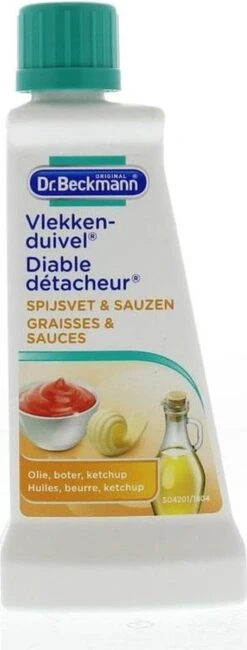 Dr. Beckmann Vlekkenduivel Spijsvet & Sauzen 50 Ml -Wasbenodigdheden Winkel 456x1200 3