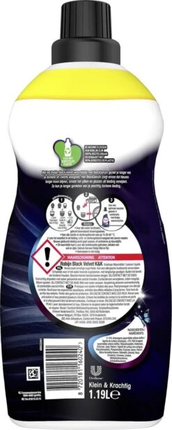 Robijn Klein & Krachtig Classics Black Velvet Vloeibaar Wasmiddel - 2 X 34 Wasbeurten - Voordeelverpakking -Wasbenodigdheden Winkel 480x1200 5