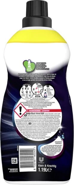 4x Robijn Klein & Krachtig Wasmiddel Black Velvet 1,19 Liter -Wasbenodigdheden Winkel 482x1200 1
