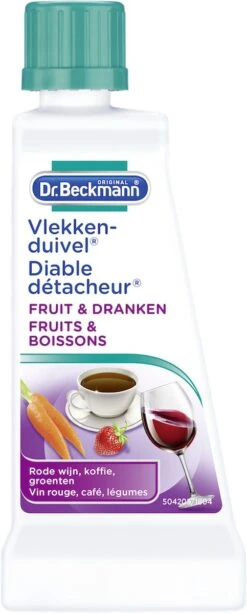 Dr. Beckmann Vlekkenduivel Fruit & Dranken 50 Ml -Wasbenodigdheden Winkel 483x1200