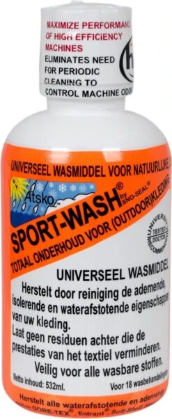 Atsko - Wasmiddel - Sport-Wash - Universeel - 500 Ml -Wasbenodigdheden Winkel 492x1200