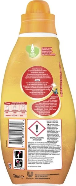 Robijn Specials Fleur & Fijn Vloeibaar Wasmiddel - 6 X 18 Wasbeurten - Voordeelverpakking -Wasbenodigdheden Winkel 494x1200