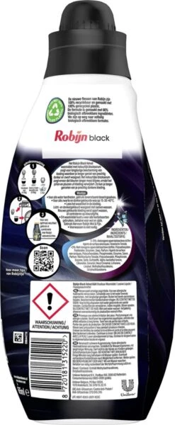 Robijn Klein & Krachtig Classics Black Velvet Vloeibaar Wasmiddel - 8 X 19 Wasbeurten - Voordeelverpakking -Wasbenodigdheden Winkel 494x1200 6