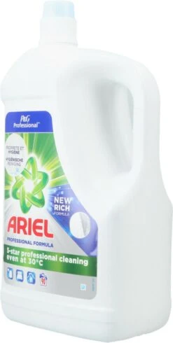 Ariel - Proffesional - Vloeibaar Wasmiddel - Regular - 100 Wasbeurten - 5L - -Wasbenodigdheden Winkel 605x1200