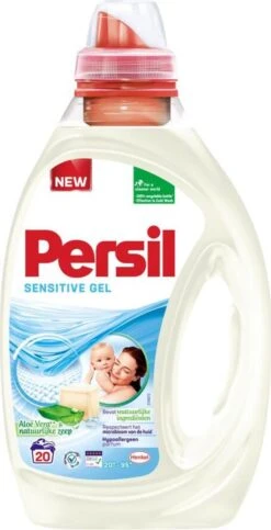 Persil® Persil Sensitive Gel - Vloeibaar Wasmiddel - Baby En Gevoelige Huid - Voordeelverpakking - 6 X 20 Wasbeurten -Wasbenodigdheden Winkel 614x1200