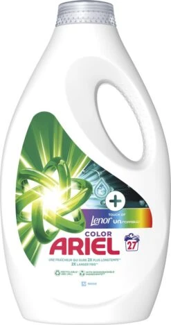 Ariel Vloeibaar Wasmiddel + Touch Van Lenor Unstoppables - 5 X 27 Wasbeurten - Voordeelverpakking -Wasbenodigdheden Winkel 632x1200 5