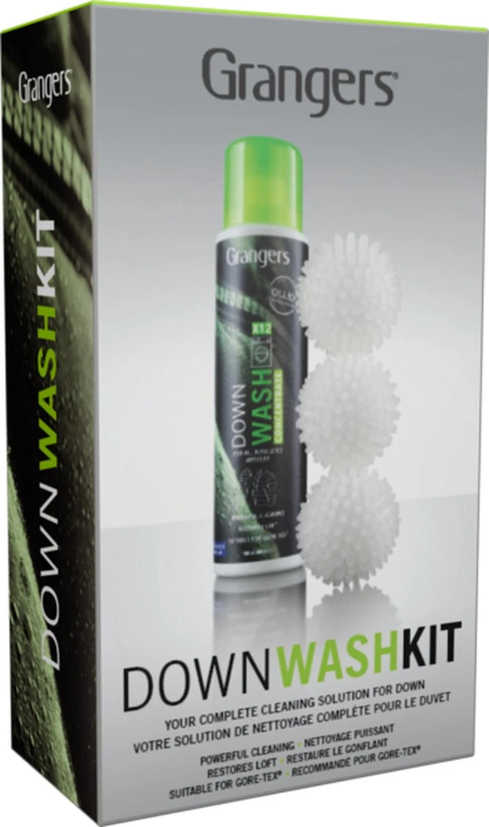 Granger's Grangers Down Wash Kit - Wasmiddel Dons - Donswassen 2 Granger's Grangers Down Wash Kit - Wasmiddel Dons - Donswassen - Afbeelding 2