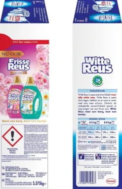 Witte Reus Waspoeder - Kwartaalverpakking - 65 Wasbeurten -Wasbenodigdheden Winkel 777x1200