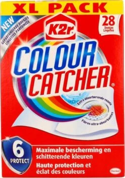K2r Colour Catcher - Anti Kleurdoorloopdoekjes - Kleurbeschermer - 28 Stuks -Wasbenodigdheden Winkel 846x1200
