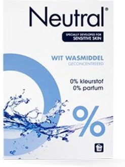 Neutral 0% Wit Parfumvrij Waspoeder - 45 Wasbeurten - Wasmiddel -Wasbenodigdheden Winkel 904x1200
