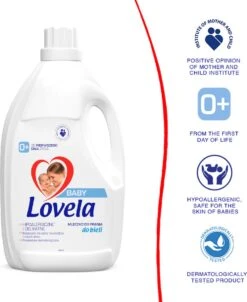 Lovela - Wasmiddel - Hypoallergene Melk - Voor Het Wassen Van Baby & Witte Kleding - 4,5l 9 Lovela - Wasmiddel - Hypoallergene Melk - Voor Het Wassen Van Baby & Witte Kleding - 4,5l -Wasbenodigdheden Winkel 983x1200